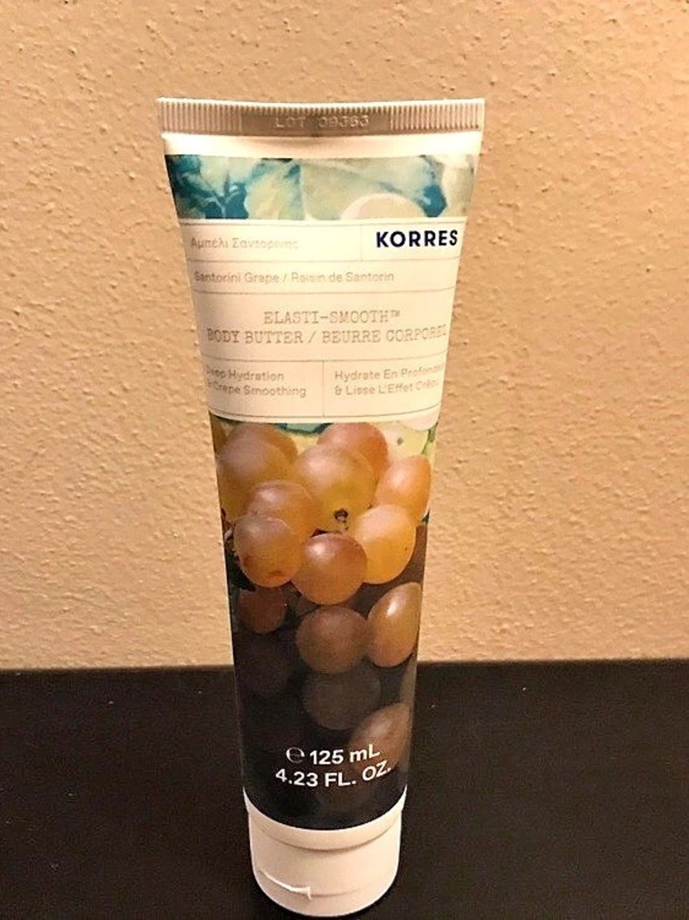 Korres Santorini Grape ElastI-Smooth Body Butter, 4.23 OZ